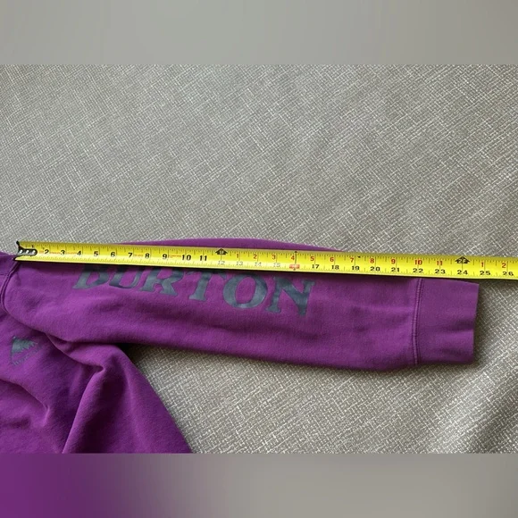 Burton Women’s Crewneck Sweatshirt Purple size Large - Picture 11 of 11